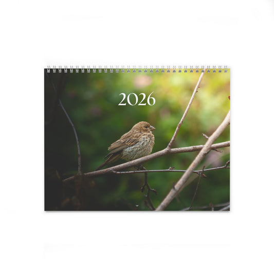 2026 Wildlife Photos Wall Calendar — Wildlife Photos Monthly Planner
