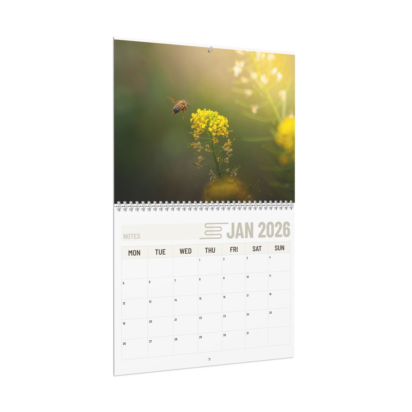 2026 Wildlife Photos Wall Calendar — Wildlife Photos Monthly Planner