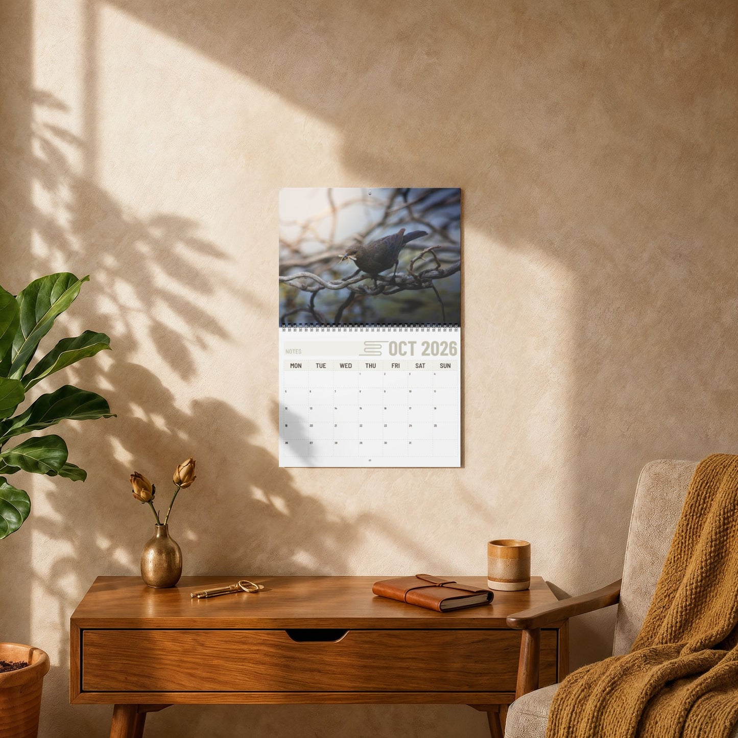 2026 Wildlife Photos Wall Calendar — Wildlife Photos Monthly Planner